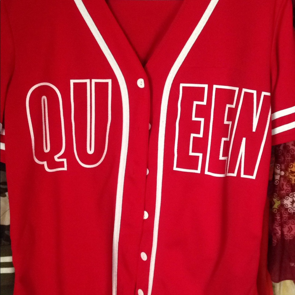 Queen baseball jersey
